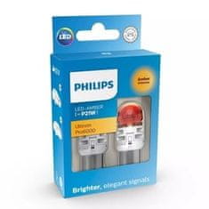 Philips LED 12V P21W BAU15s - UltinonPro6000 - oranžová