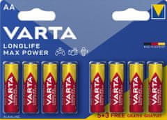 VARTA batérie Longlife Max Power 5+3 AA