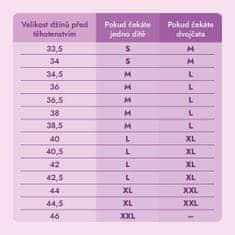 Univerzálny nastaviteľný tehotenský pás (bandáž) 5 v 1, béžová, XL