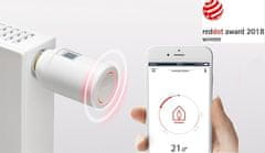 DANFOSS Eco Bluetooth, inteligentní radiátorová termostatická hlavice, biela, (014G1105)