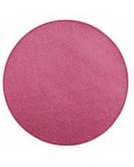 Vopi Kusový koberec Eton ružový 11 kruh 57x57 (priemer) kruh