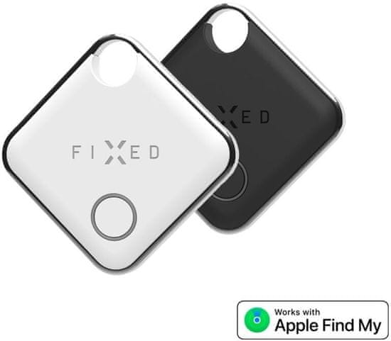 FIXED Tag Smart tracker s podporou Find My, sat 2 ks, čierna + biela