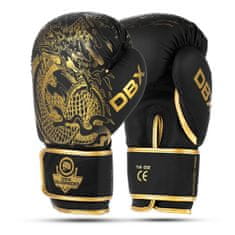 DBX BUSHIDO boxerské rukavice Gold Dragon veľkosť 8 oz