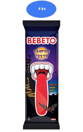 Bebeto  želé cukríky Vampire teeth 22g (4 ks)