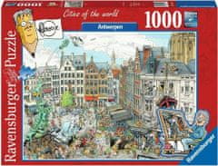Ravensburger Puzzle Mestá sveta: Antverpy 1000 dielikov