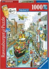 Ravensburger Puzzle Mestá sveta: Pakjesboot 12, 1000 dielikov