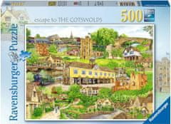 Ravensburger Puzzle Útek do Cotswolds 500 dielikov