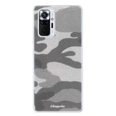 iSaprio Silikónové puzdro - Gray Camuflage 02 pre Xiaomi Redmi Note 10 Pro