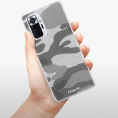 iSaprio Silikónové puzdro - Gray Camuflage 02 pre Xiaomi Redmi Note 10 Pro