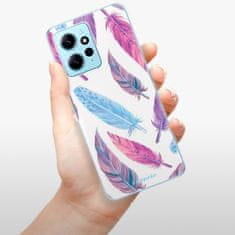 iSaprio Silikónové puzdro - Feather Pattern 10 pre Xiaomi Redmi Note 12 5G