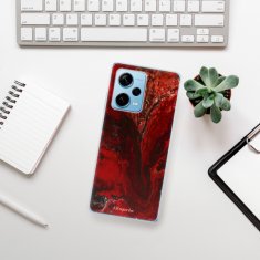 iSaprio Silikónové puzdro - RedMarble 17 pre Xiaomi Redmi Note 12 Pro+ 5G