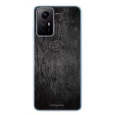 iSaprio Silikónové puzdro - Black Wood 13 pre Xiaomi Redmi Note 12S