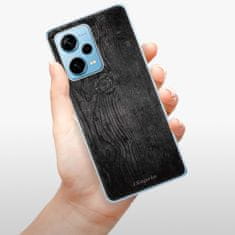 iSaprio Silikónové puzdro - Black Wood 13 pre Xiaomi Redmi Note 12 Pro+ 5G