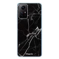 iSaprio Silikónové puzdro - Black Marble 18 pre Xiaomi Redmi Note 12S