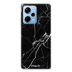 iSaprio Silikónové puzdro - Black Marble 18 pre Xiaomi Redmi Note 12 Pro+ 5G