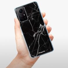 iSaprio Silikónové puzdro - Black Marble 18 pre Xiaomi Redmi Note 12S