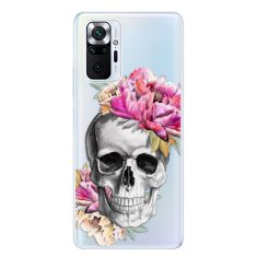 iSaprio Silikónové puzdro - Pretty Skull pre Xiaomi Redmi Note 10 Pro