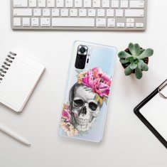 iSaprio Silikónové puzdro - Pretty Skull pre Xiaomi Redmi Note 10 Pro