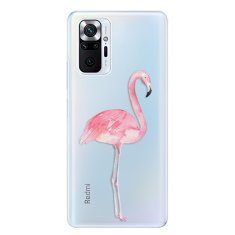 iSaprio Silikónové puzdro - Flamingo 01 pre Xiaomi Redmi Note 10 Pro