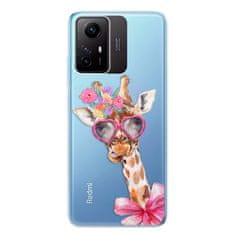 iSaprio Silikónové puzdro - Lady Giraffe pre Xiaomi Redmi Note 12S