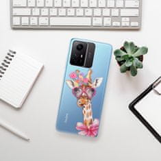 iSaprio Silikónové puzdro - Lady Giraffe pre Xiaomi Redmi Note 12S