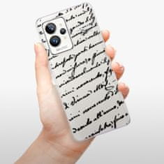 iSaprio Silikónové puzdro - Handwriting 01 - black pre Realme GT 2 Pro