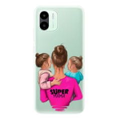 iSaprio Silikónové puzdro - Super Mama - Two Girls pre Xiaomi Redmi A1 / A2