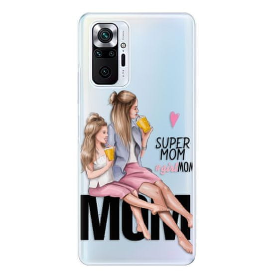 iSaprio Silikónové puzdro - Milk Shake - Blond pre Xiaomi Redmi Note 10 Pro