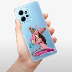 iSaprio Silikónové puzdro - Kissing Mom - Brunette and Girl pre Xiaomi Redmi Note 12 5G