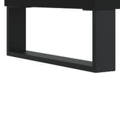 Petromila vidaXL Konferenčný stolík čierny 90x49x45 cm spracované drevo