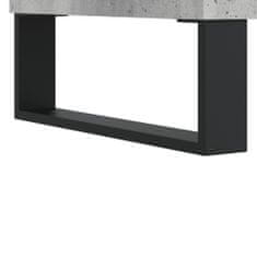 Vidaxl Konferenčný stolík betónový sivý 50x46x35 cm kompozitné drevo
