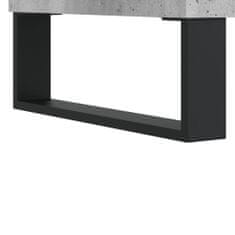 Petromila vidaXL Nočné stolíky 2 ks betónové sivé 40x35x50 cm kompozitné drevo