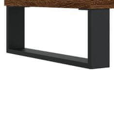 Petromila vidaXL Konferenčný stolík hnedý dub 100x50x45 cm spracované drevo