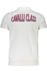 Cavalli Class  Štýlová Pánska Polokošeľa Biela Farba: Biela, Veľkosť: XL