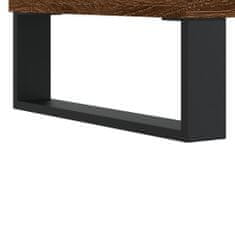 Petromila vidaXL Konferenčný stolík hnedý dub 102x44,5x50 cm kompozitné drevo