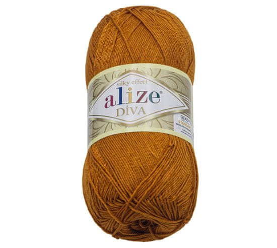 Alize Priadza DIVA - 100g / 350 m - škoricová