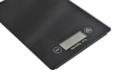 ISO 1158 Digitálna kuchynská váha SLIM 5kg - čierna
