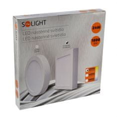 Solight Panel LED prisadený 24W 3000K štvorec SOLIGHT WD122