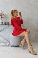 Kesi Dámske mini šaty Sebinwen červená Universal