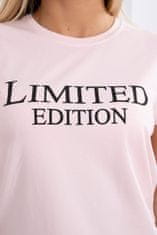 Kesi Dámske tričko s potlačou Denzel púdrová ružovo-čierna Universal