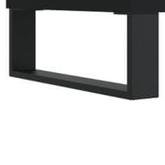 Petromila vidaXL Konferenčný stolík čierny 90x50x40 cm kompozitné drevo