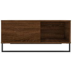 Petromila vidaXL Konferenčný stolík hnedý dub 80x80x36,5 cm spracované drevo