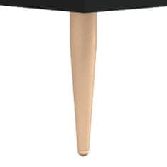 Vidaxl Nočný stolík čierny 40x35x47,5 cm kompozitné drevo