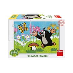 Dino Toys Puzzle maxi 24 KRTOK A HUBA