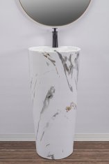 REA REA Umývadlo voľne stojace Blanka Marble Mat REA-U8704 - Rea