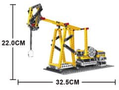 Wange Wange Power Machinery technická stavebnica s motorem 4v1 kompatibilná 178 dielov