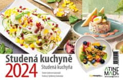 Kalendár 2024 Studená kuchyňa, stolná, týždenná, 225 x 150 mm