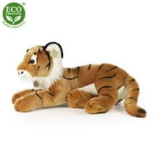 Rappa Plyšový tiger hnedý 60 cm ECO-FRIENDLY