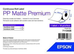 Epson PP Matte Label Premium, Cont. Roll, 102mm x 29mm