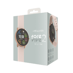 Forever Hodinky SMART FOREVER ForeVive2 Slim SB-325 rose gold